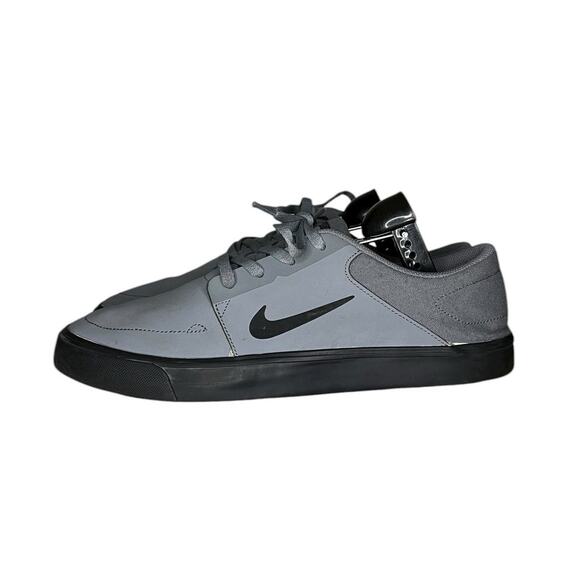Mens Nike SB Zoom Janoski OG+ Skate Shoes Sneakers Size 10 Gray Black - Picture 1 of 6